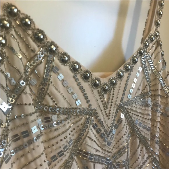 Parker Embellished Sequin Beaded Mini Dress XS - Picture 12 of 16